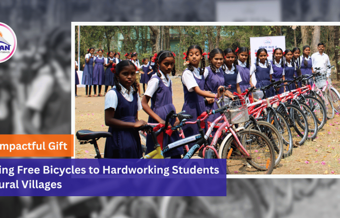 An Impactful Gift: Gifting Free Bicycles to Hardworking Students in Rural Villages