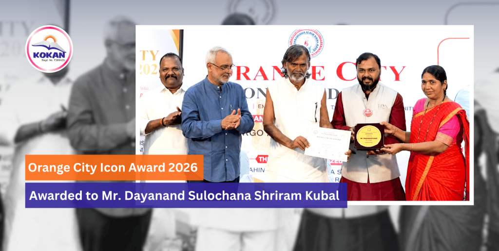 Orange City Icon Award 2026, Kokan NGO India