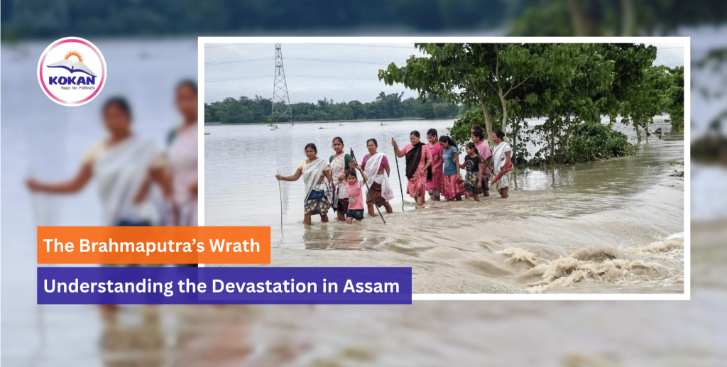 Support Assam Floods Relief, Assam floods, Assam flood donation, Kokan NGO India, floods in Assam