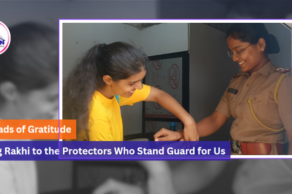 Raksha Bandhan, Gratitude for protector, Kokan NGO India