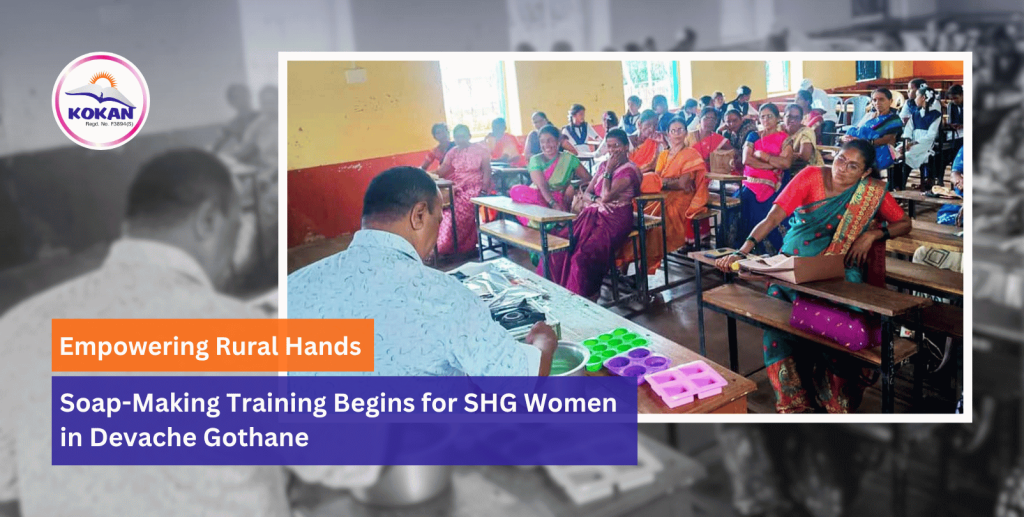 Candle Making soap, Soap Making Course, Skill Development, Kokan NGO India