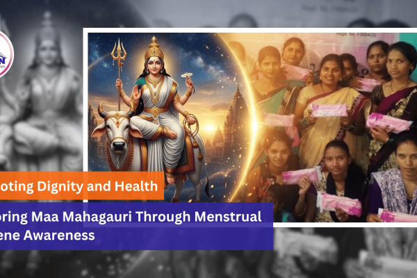 Maa Mahagauri, menstrual hygiene, menstrual health, hygiene awareness, Kokan NGO India
