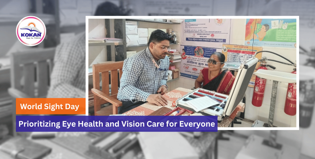 World Sight Day, eye health, vision care, eye awareness, Kokan NGO India